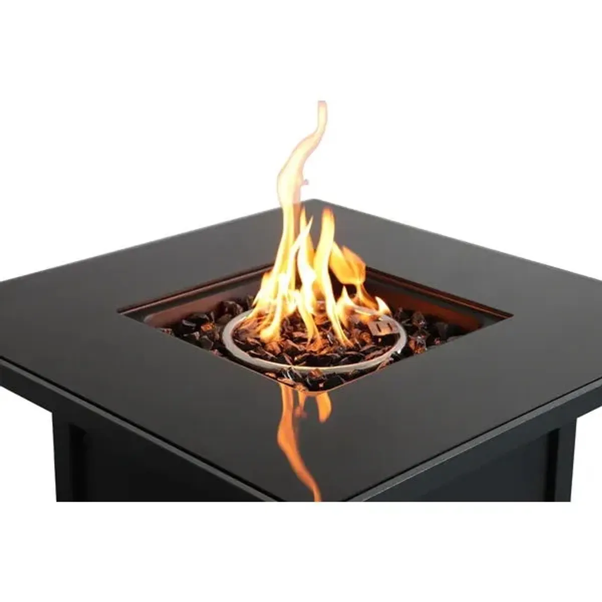 Cozy Design Powder Coated Fire Pit With Lid