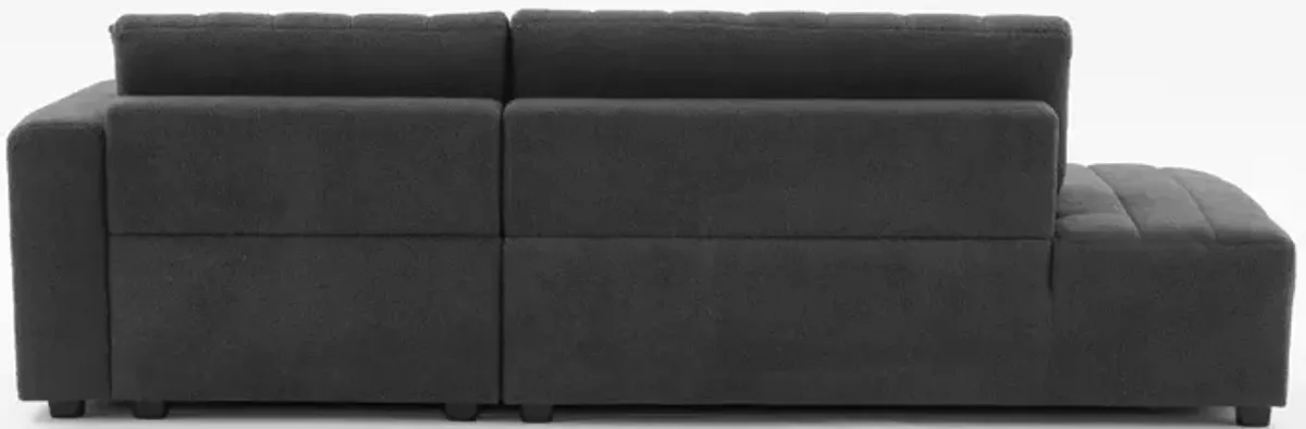 Jessica - Lamb Wool Sectional Sofa With Chaise