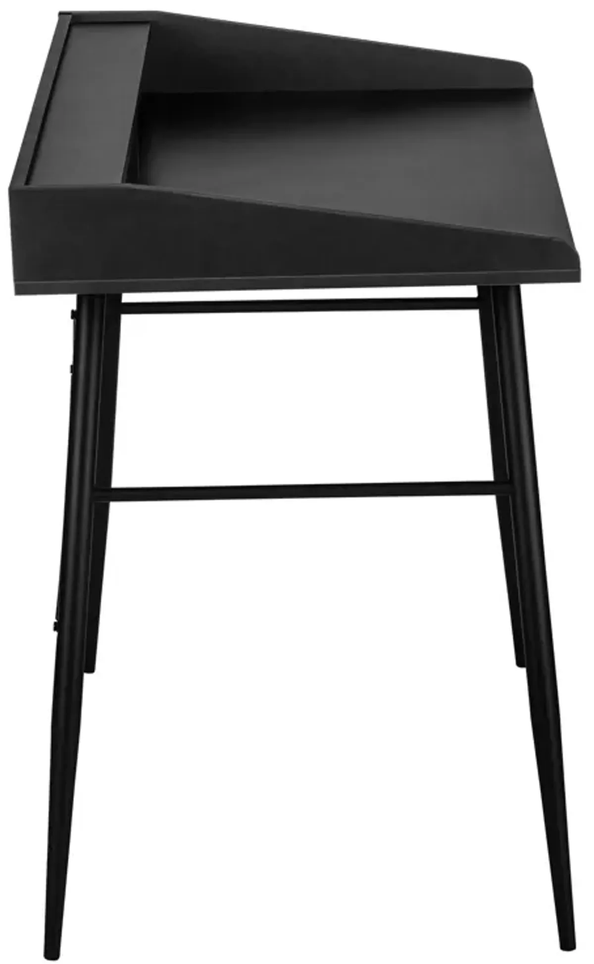 Computer Desk For Home Office, Sturdy Construction, Storage Shelves