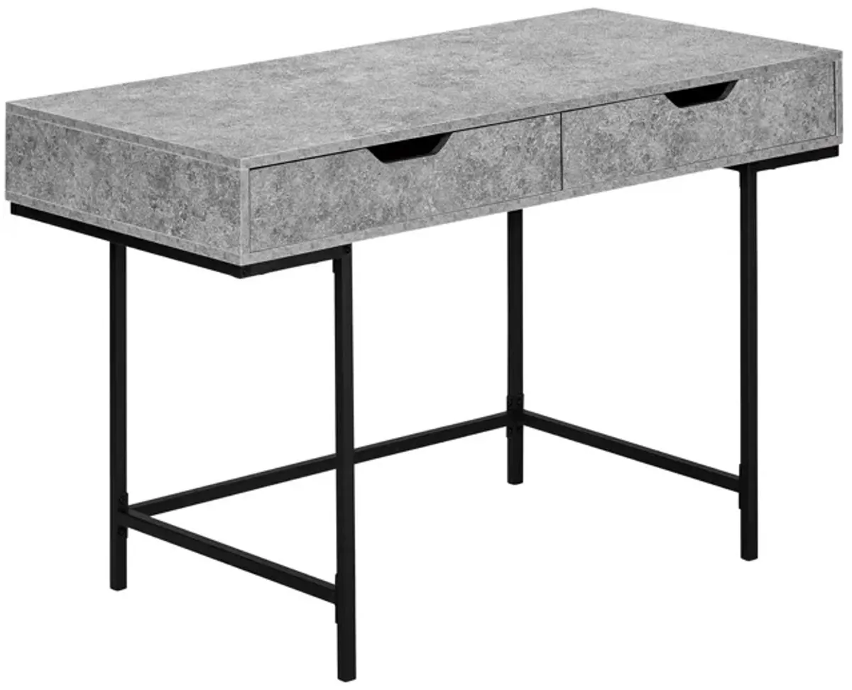 Computer Desk For Home Office, Laptop, Storage Drawers, Contemporary & Modern