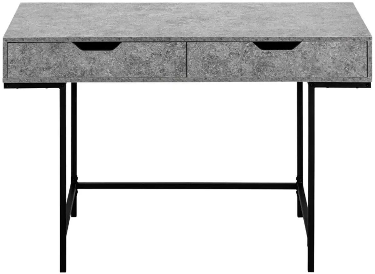 Computer Desk For Home Office, Laptop, Storage Drawers, Contemporary & Modern