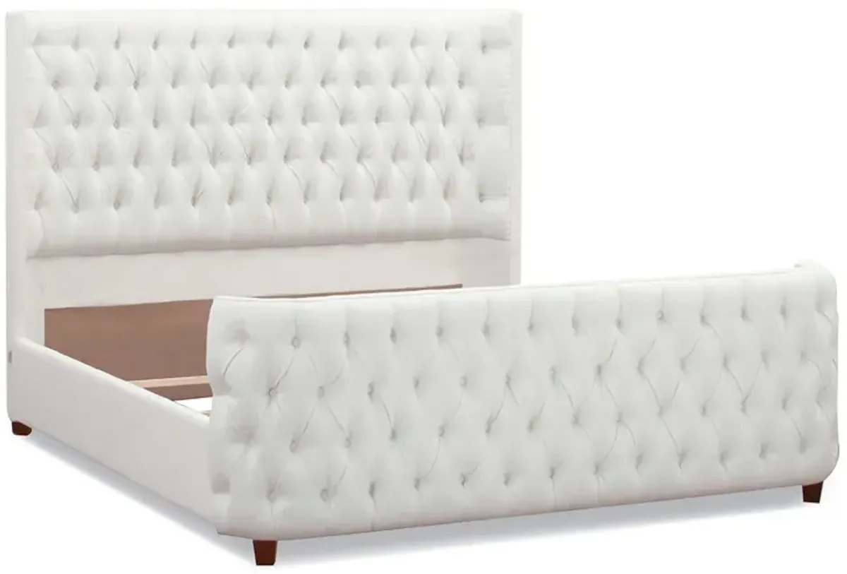 Brooklyn - Tufted Panel Bed Headboard And Footboard Set