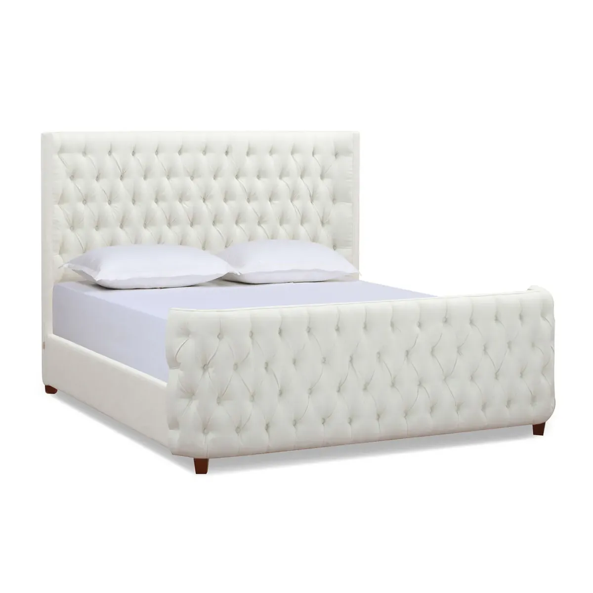 Brooklyn - Tufted Panel Bed Headboard And Footboard Set