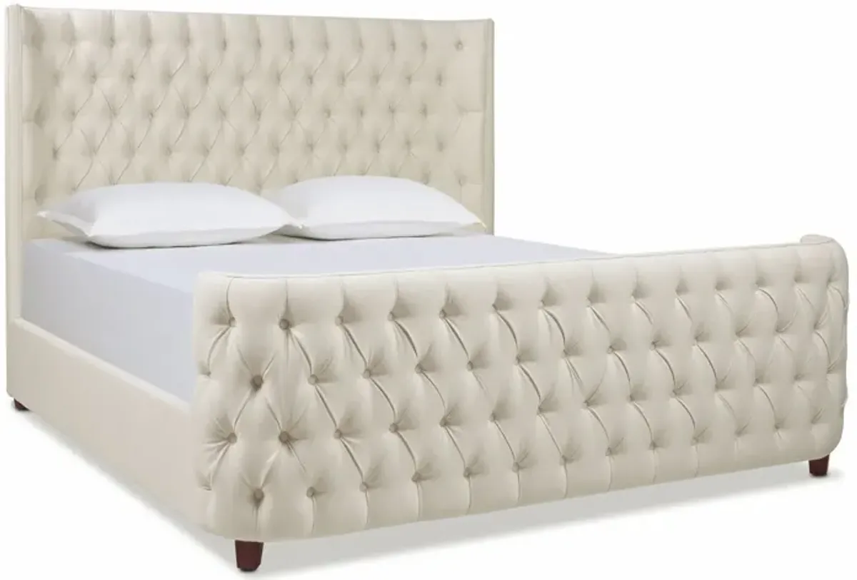 Brooklyn - Tufted Panel Bed Headboard And Footboard Set