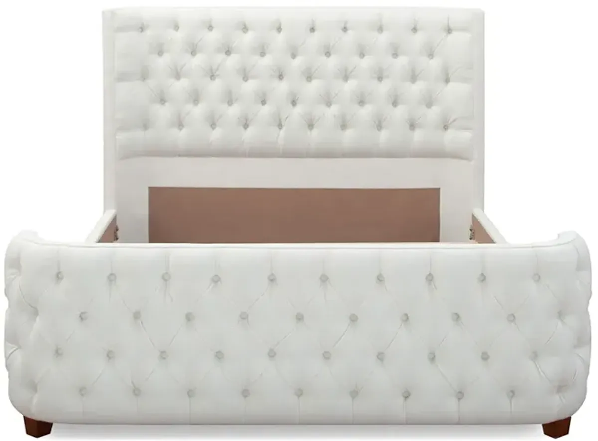 Brooklyn - Tufted Panel Bed Headboard And Footboard Set