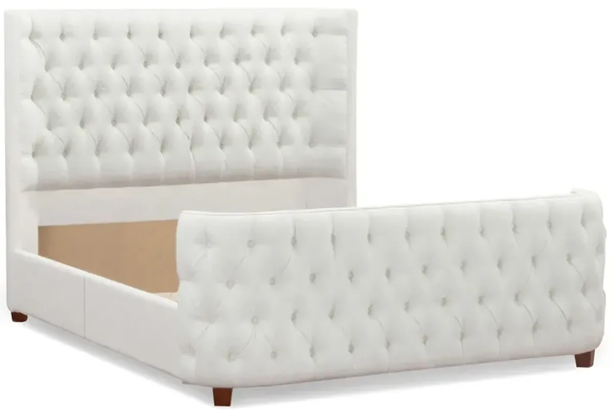 Brooklyn - Tufted Panel Bed Headboard And Footboard Set