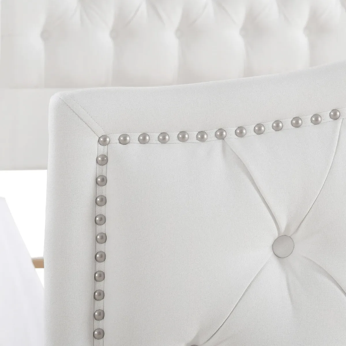 Marcella - Upholstered Shelter Headboard Bed Set