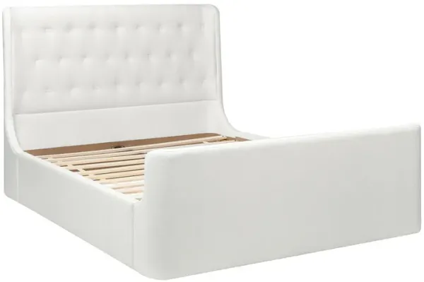 Brooks - Contemporary Tufted Shelter Platform Bed