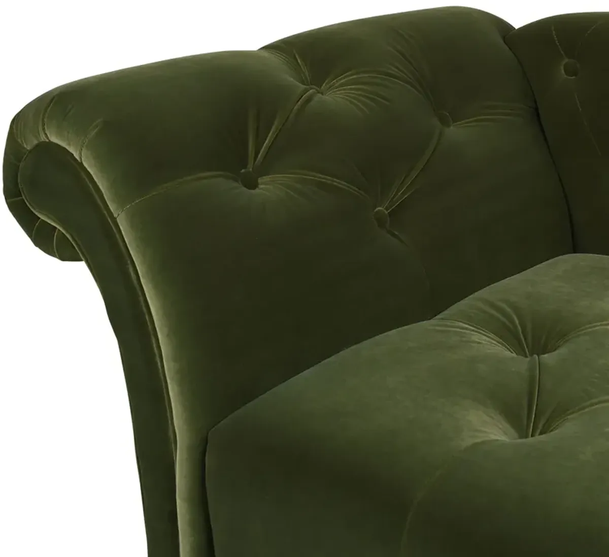 Samuel - Tufted Roll Arm Chaise Lounge