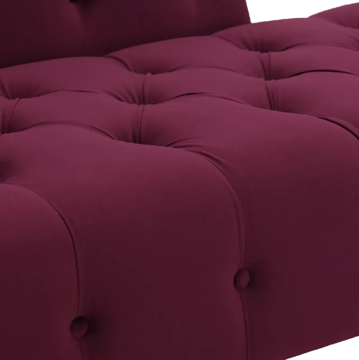 Samuel - Tufted Roll Arm Chaise Lounge