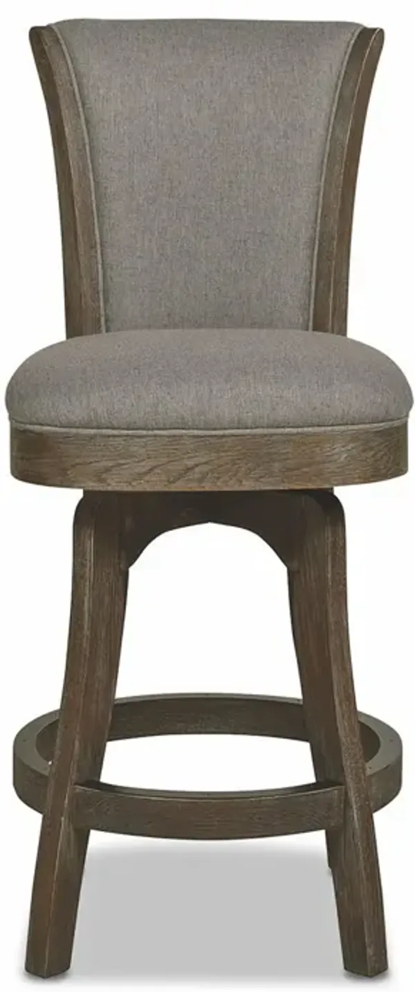 Henry - Armless Swivel Counter Height Bar Stool