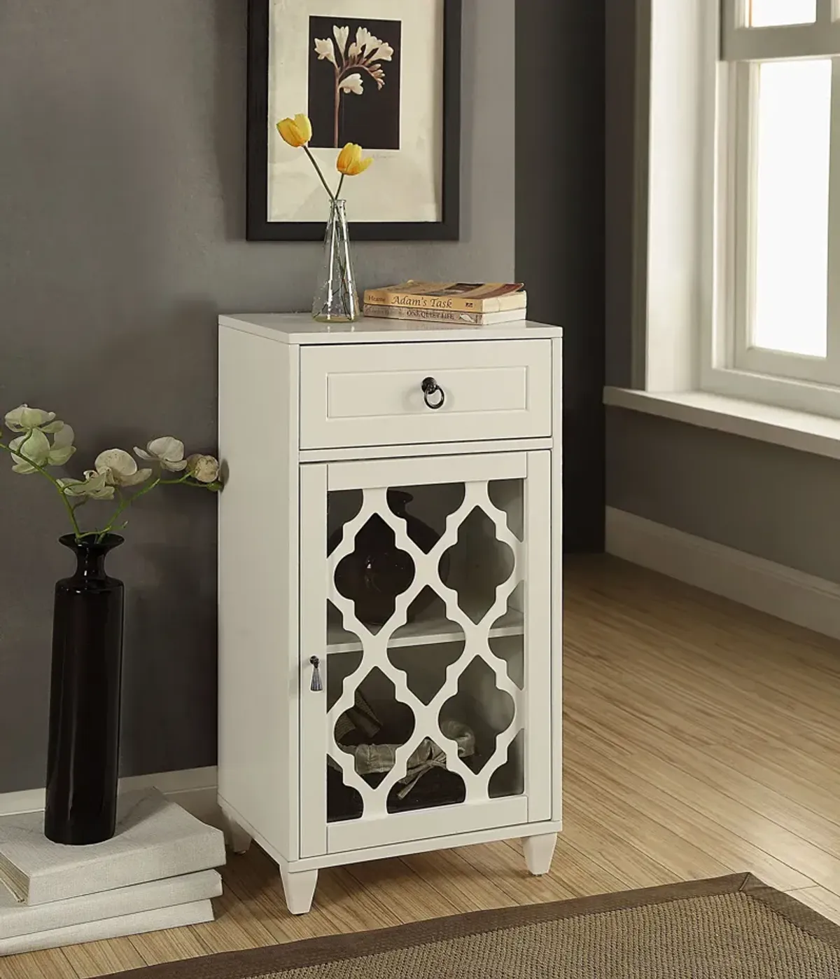 Ceara - Accent Table - White