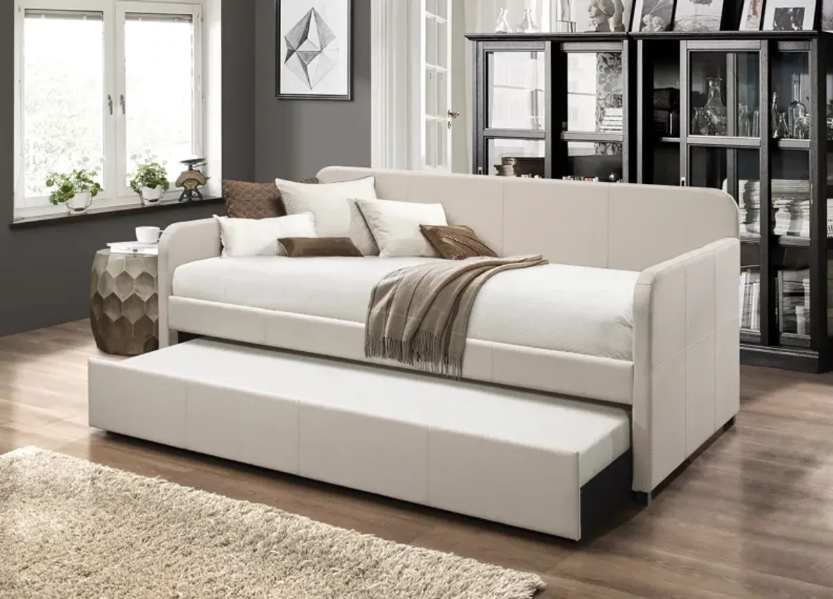 Jagger - Twin Daybed With Trundle - Fog