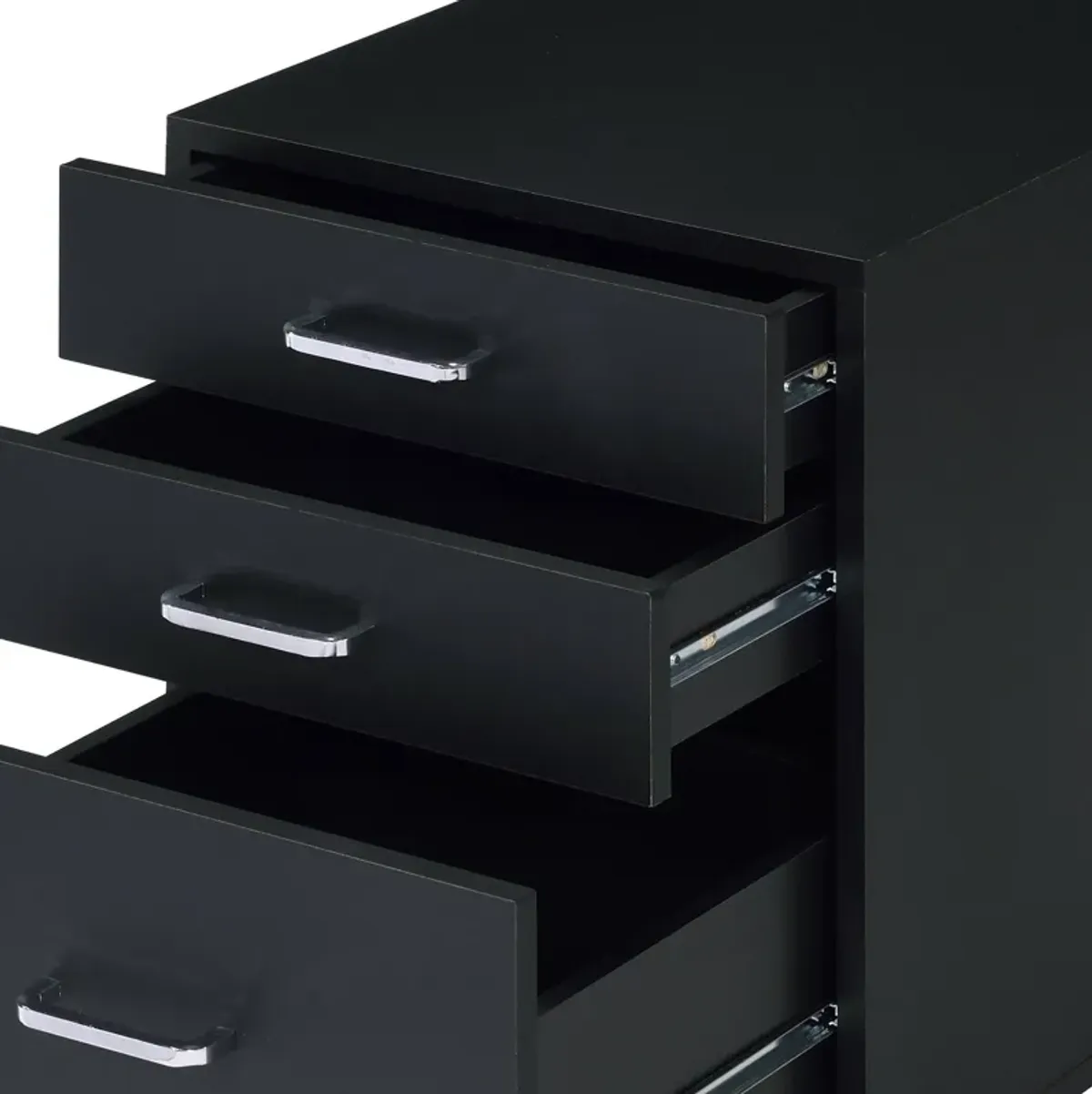 Tennos - Cabinet - Black / Chrome