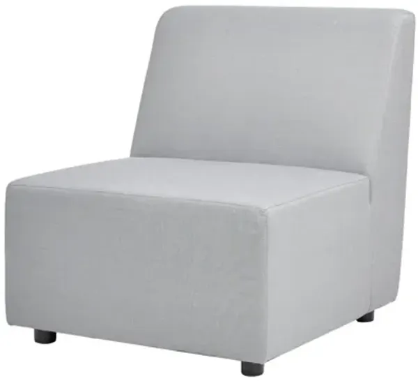 Cleo - Modular Upholstered Deep Seating Patio Armless Chair Axroma Olefin