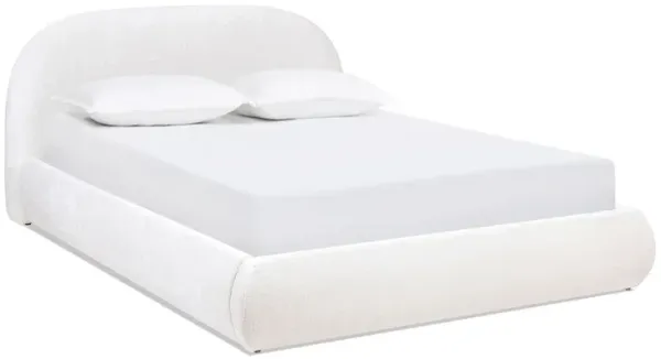 Archie Puffy Grounded - Upholstered Platform Bed