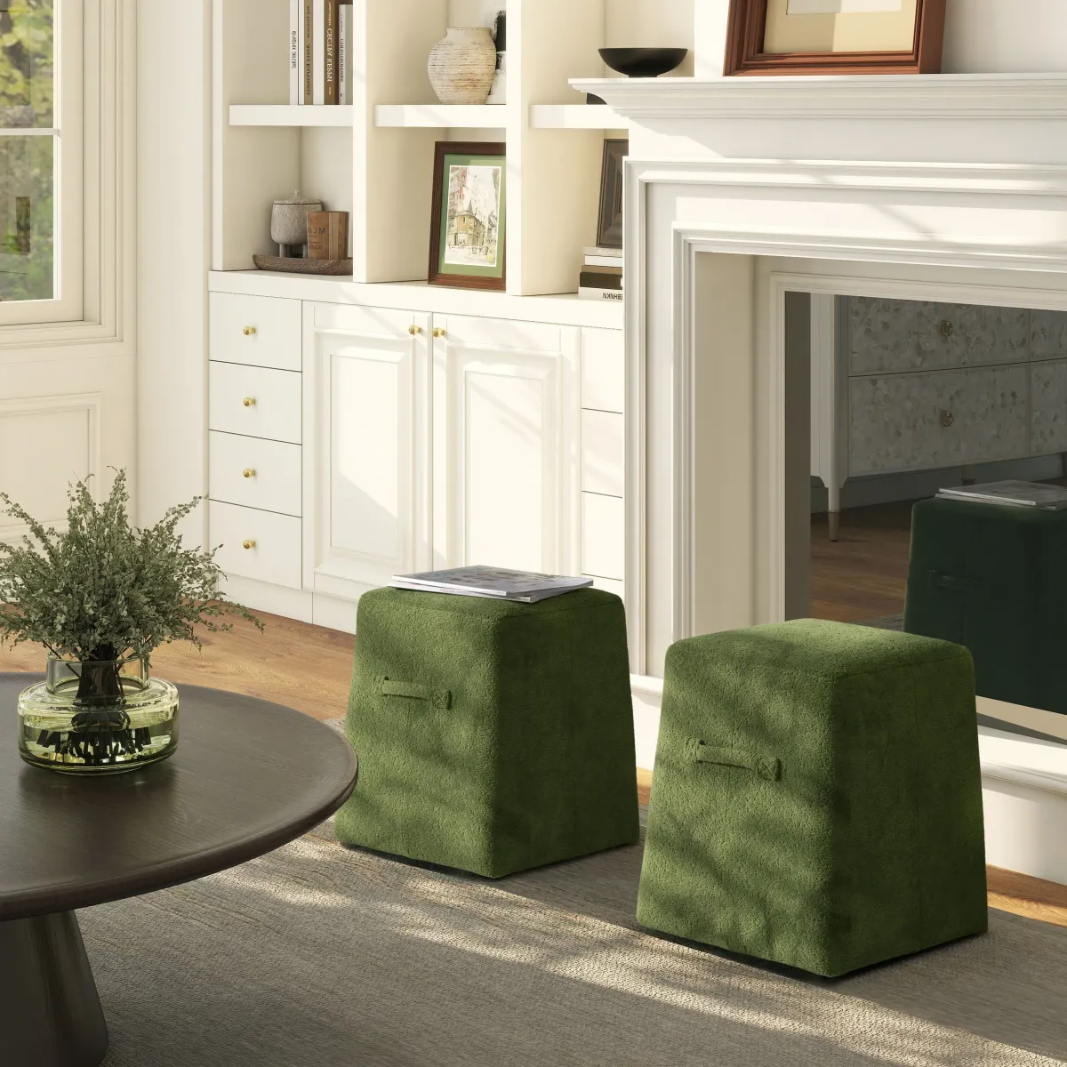 Oliver - Tapered Square Upholstered Ottoman