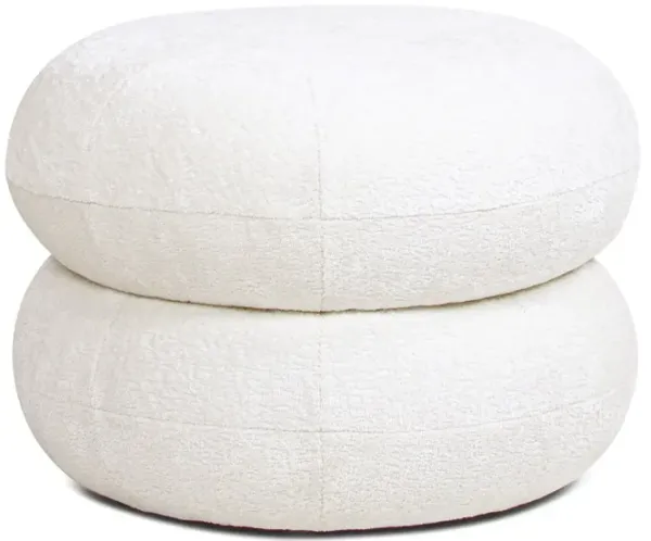 Nest - Low Round Upholstered Ottoman