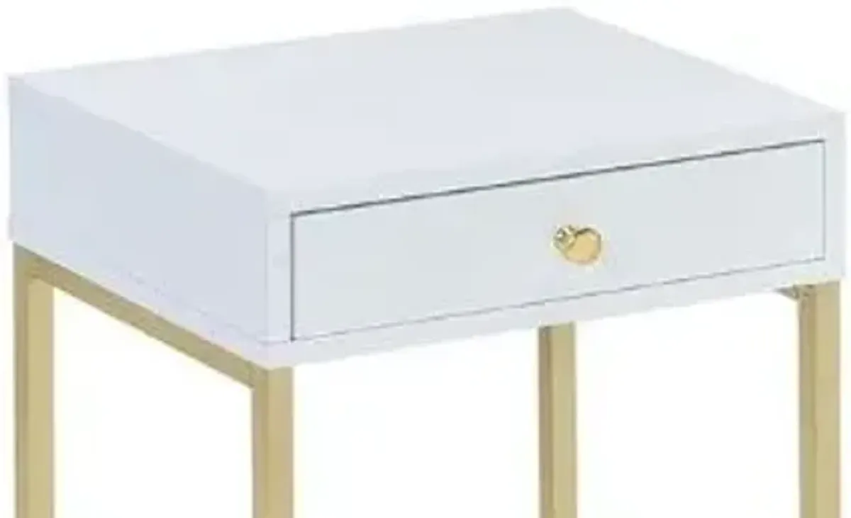 Coleen - Elegant Design Accent Table