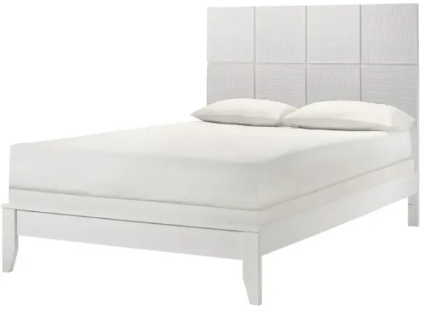 Denker - Full Bed - White