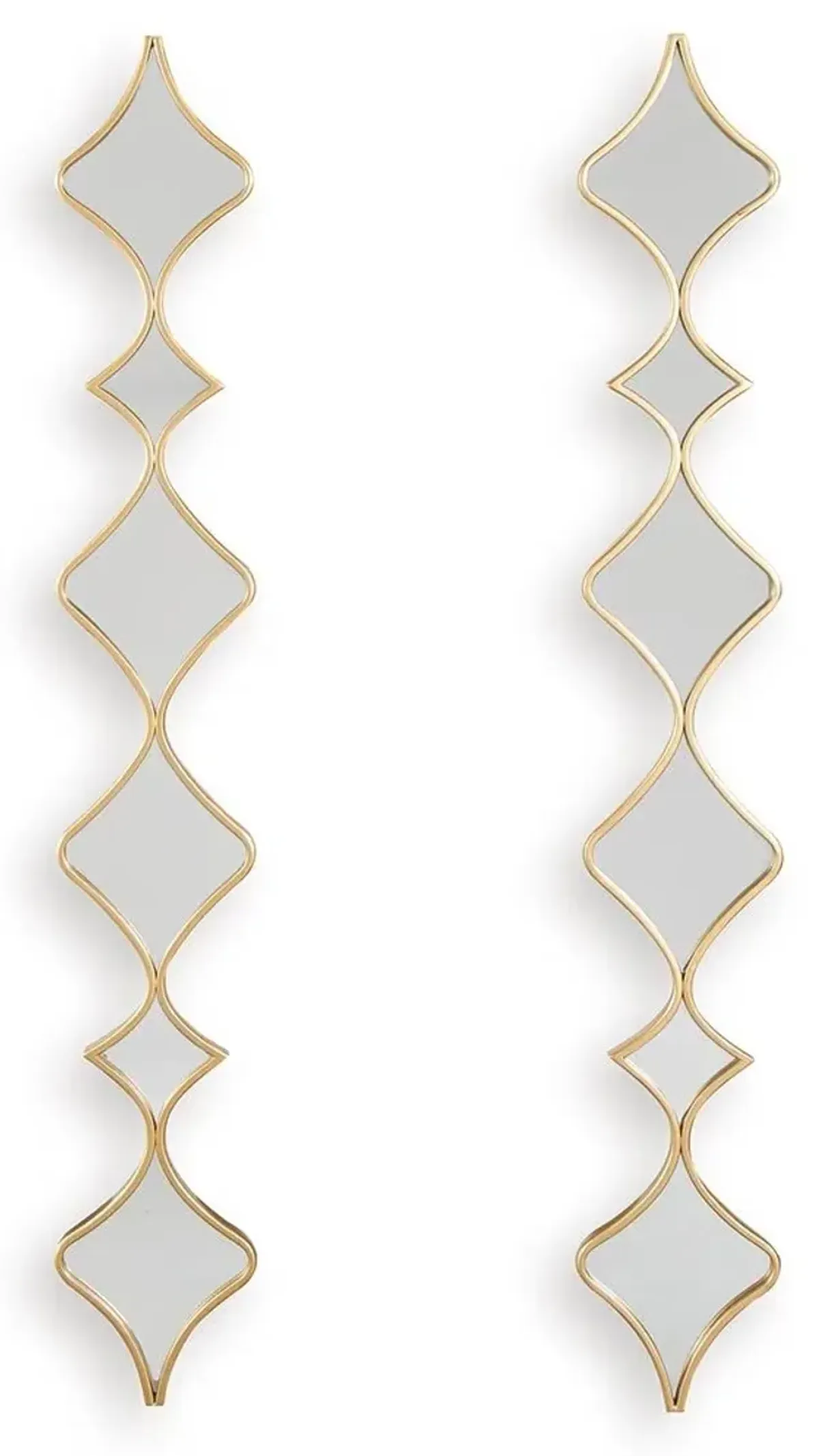 Harriswood - Gold Finish - Accent Mirror Set (Set of 2)
