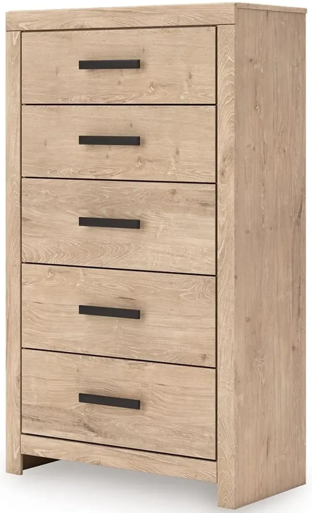 Sanginlane - Tan - Five Drawer Chest