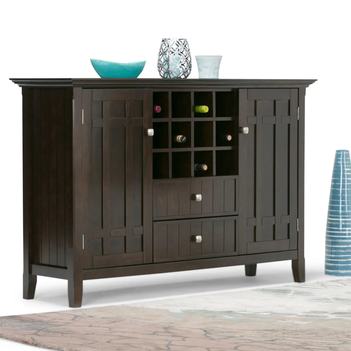 Bedford - Sideboard Buffet And Wine Rack