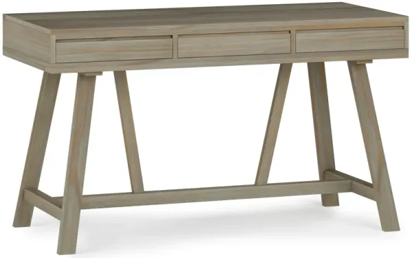 Bowman - Flip Up Desk - Distressed Gray