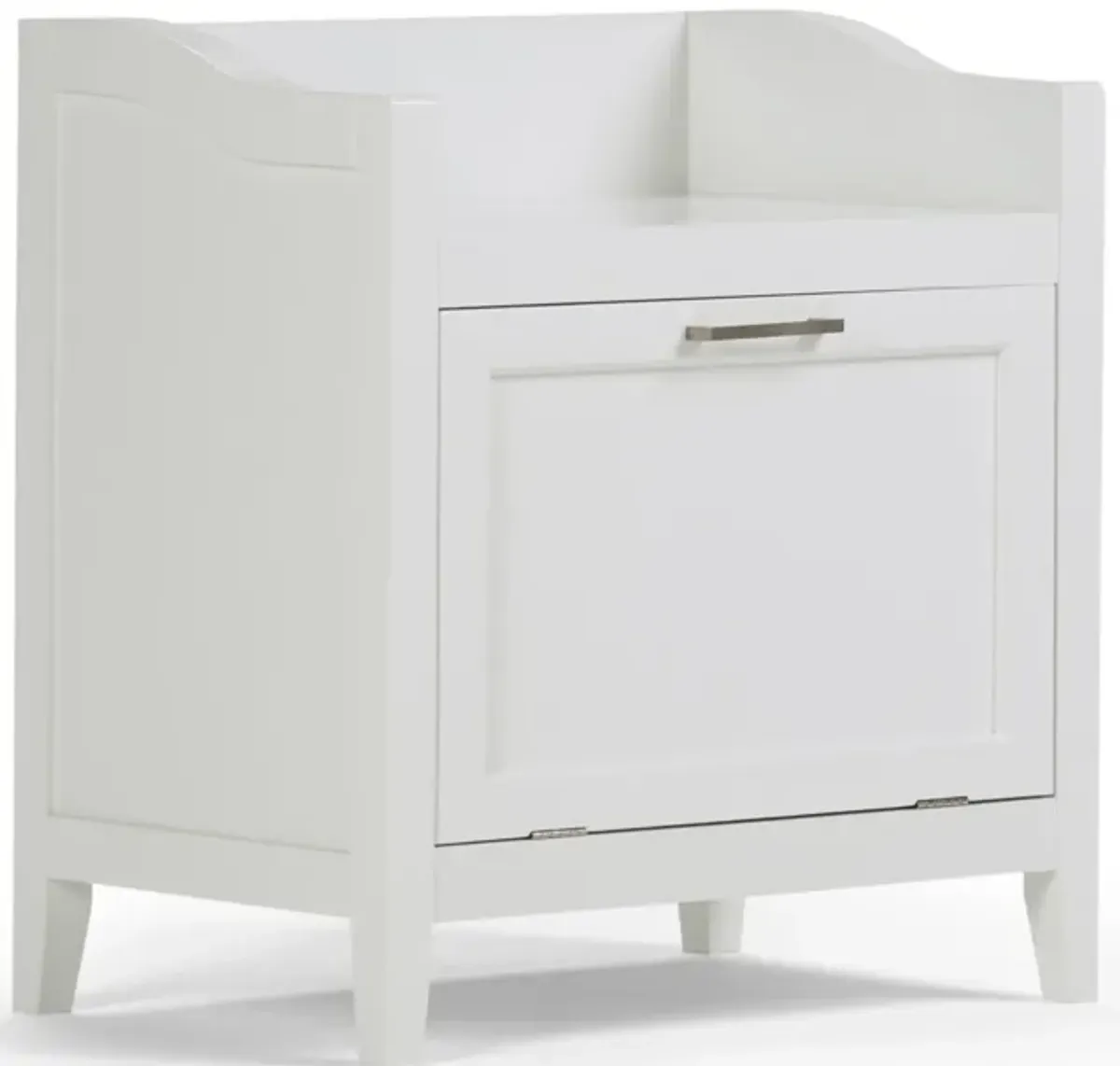 Avington - Storage Hamper Bench - Pure White