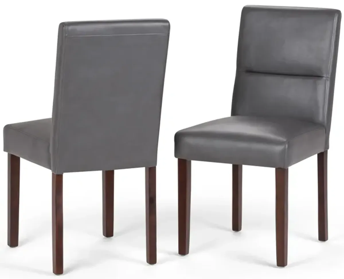 Ashford - Parson Dining Chair (Set of 2) - Stone Gray