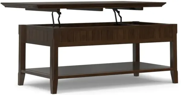 Acadian - Lift Top Coffee Table - Brown