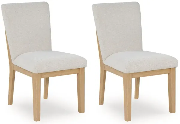 Whittgate - Light Brown - Dining Upholstered Side Chair (Set of 2)