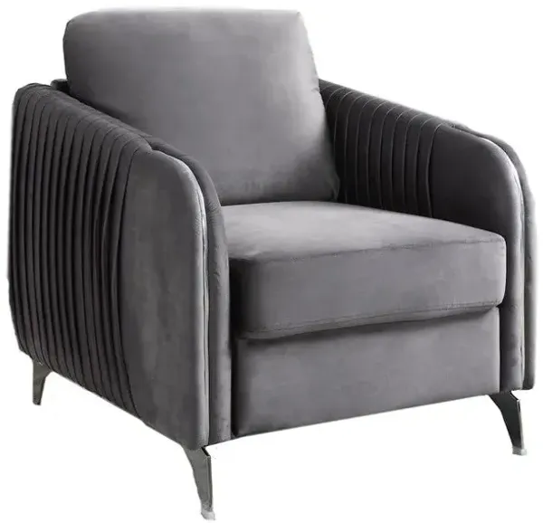 Hathaway - Velvet Modern Chic Accent Armchair