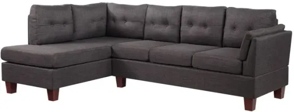 Dalia - Linen Modern Sectional Sofa With Chaise