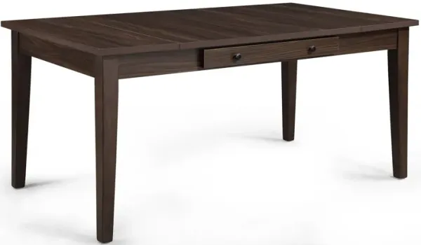 Wagner - Dining Table With Storage - Brown