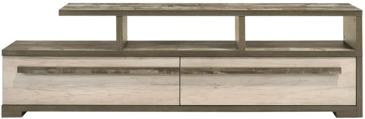 Patterson - TV Stand - Weathered White
