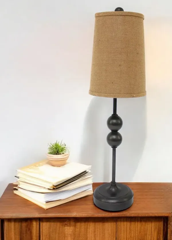 Minimalist Accent Table Lamp - Bronze