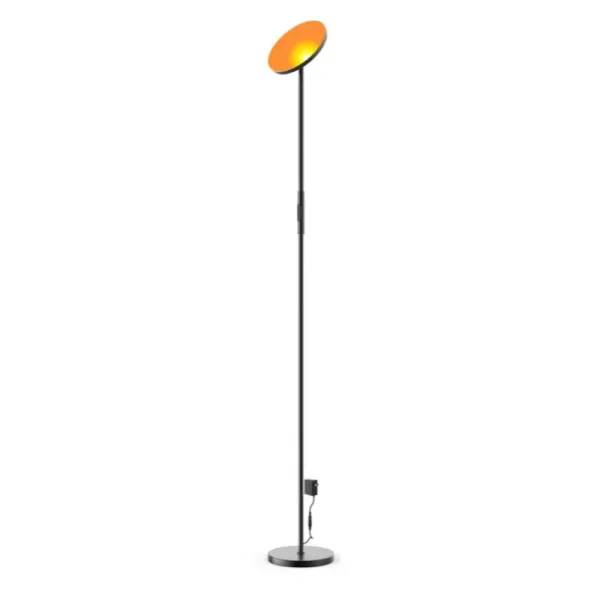 Color Changing LED Smart Novelty Floor Lamp - Black