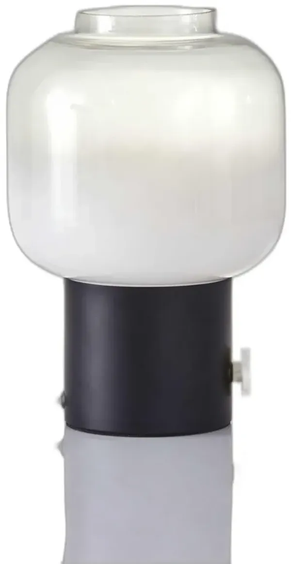 Mod Pod Glass Table Lamp - Black
