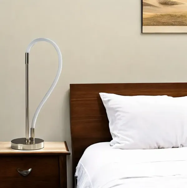 Bedside LED Table Lamp - Gold