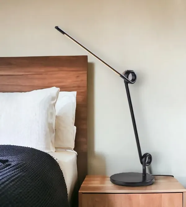 Metal Novelty Desk Lamp - Black