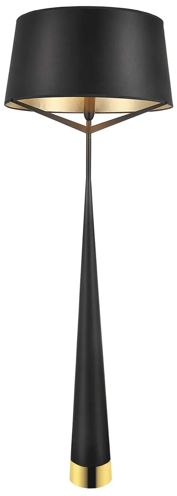 Steel Floor Lamp - Black