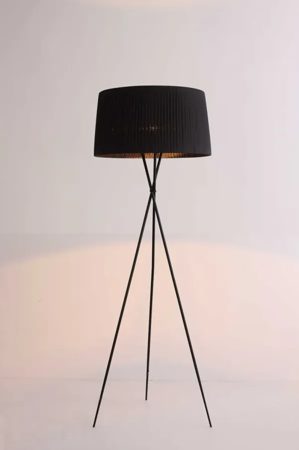 Carbon Floor Lamp - Black