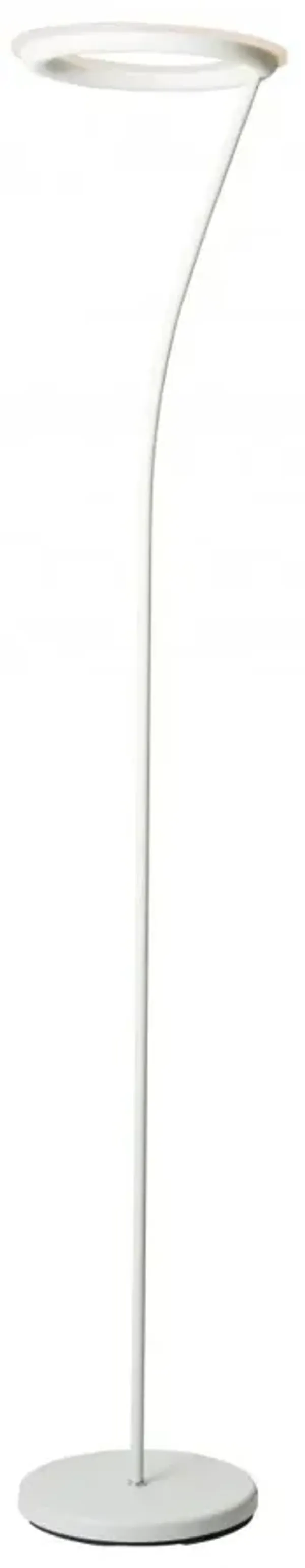 73" LED Torchiere Floor Lamp - White