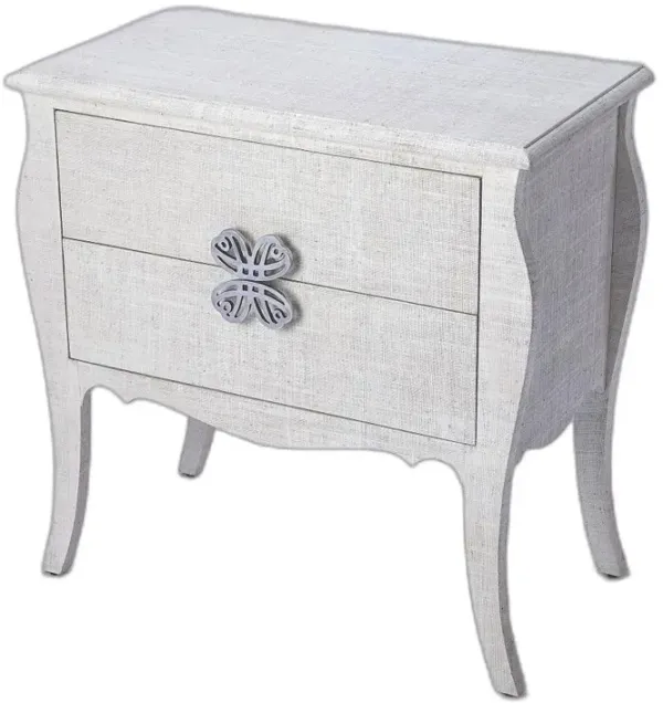 Standard Accent Chest With Two Drawers - Off-White
