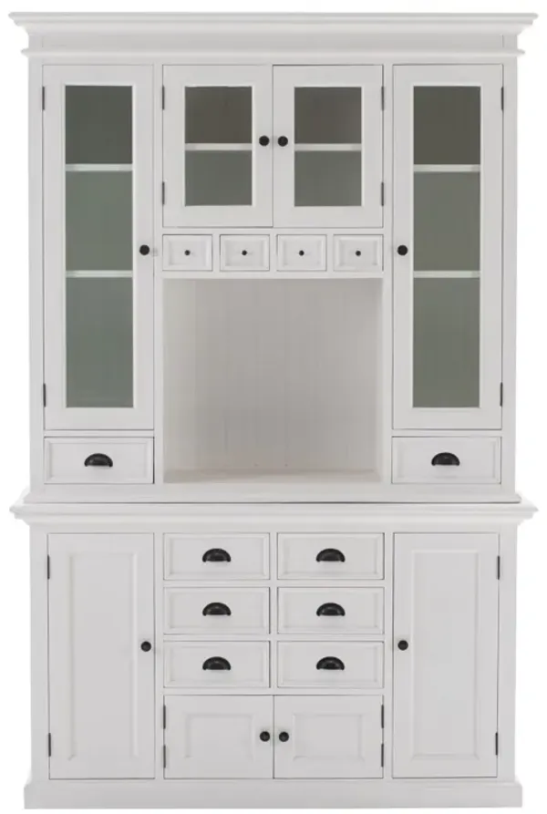 Classic Kitchen Hutch - White