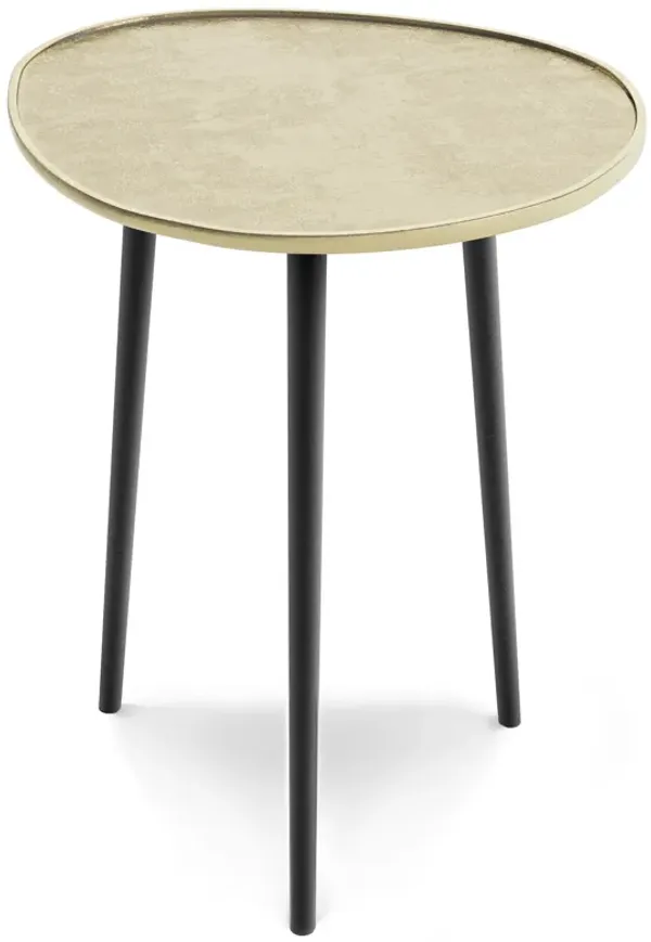 Tanner - Metal Side Table - Gold