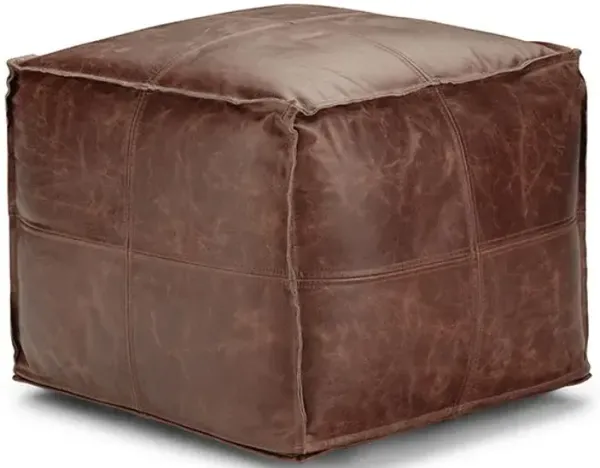 Sheffield - Handcrafted Square Pouf