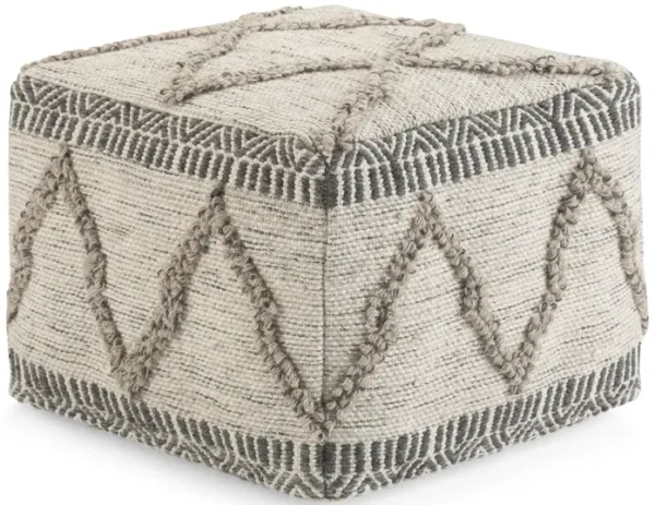 Sweeney - Upholstered Square Pouf