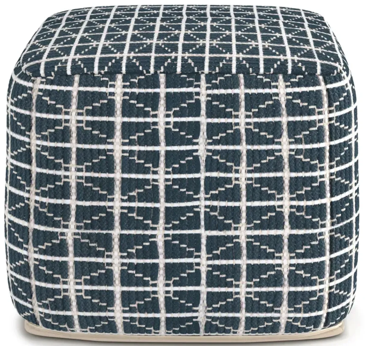 Noreen - Upholstered Square Pouf